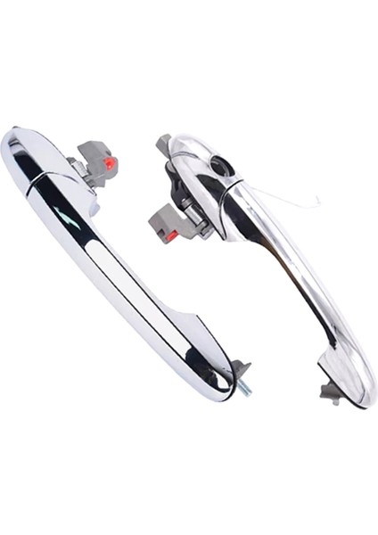 1paır Dış Kapı Kolu Ön Sürücü ve Yolcu Yan Kapı Dış El Fiat 500 735451696, 735451697 (Yurt Dışından)