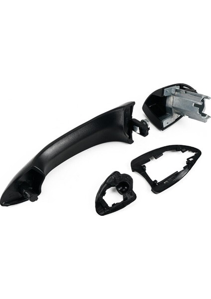 Bmw X5 E53 2000-2006 Dış Dış Kapı Kolu Kiti 51218243618 Ön Veya Arka Sağ Parlak Siyah (Yurt Dışından)