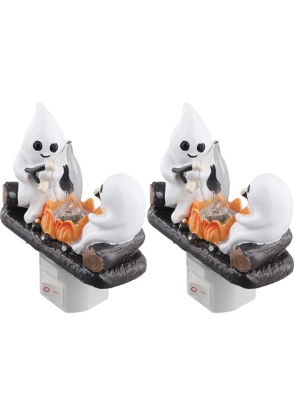 Hayalet Kamp Ateşi Gece Lambası Gece Işık Fişi Duvar Ürkütücü Ateş Gece Işık Cadılar Bayramı Hayalet Kamp Ateşi Eu Fiş (Yurt Dışından) modelleri