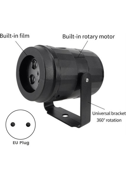 Noel Projektör Işıkları Iç Mekan 16 Desen LED Projektör Işığı Noel Tatil Karnaval Bahçesi Ab Fişi (Yurt Dışından) indirimleri