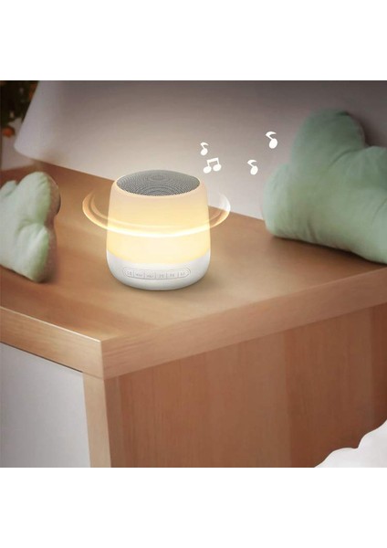 Bebek Ses Makinesi Beyaz Gürültü Makinesi Gece Işığı ile 28 Yatıştırıcı Sesler 32 Hacim Seviyeleri Zamanlayıcı ve Hafıza Fonksiyonu Gece Işığı Basın Kontrolü Olan Çocuklar Için Işık (Yurt Dışından) fiyatları