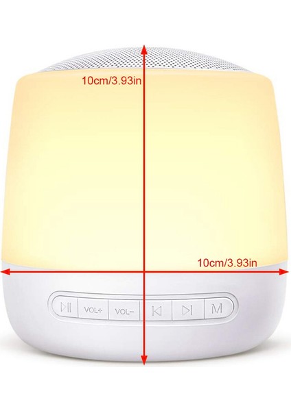 Bebek Ses Makinesi Beyaz Gürültü Makinesi Gece Işığı ile 28 Yatıştırıcı Sesler 32 Hacim Seviyeleri Zamanlayıcı ve Hafıza Fonksiyonu Gece Işığı Basın Kontrolü Olan Çocuklar Için Işık (Yurt Dışından) modelleri