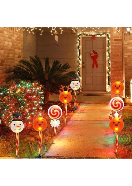 10 Pcs Güneş Noel Dekorasyon Işıkları 8 Işık Modu Işık IP65 Su Geçirmez Noel Dekor Işık Bahçe Yard Yürüyüş Yolu (Yurt Dışından) indirimleri