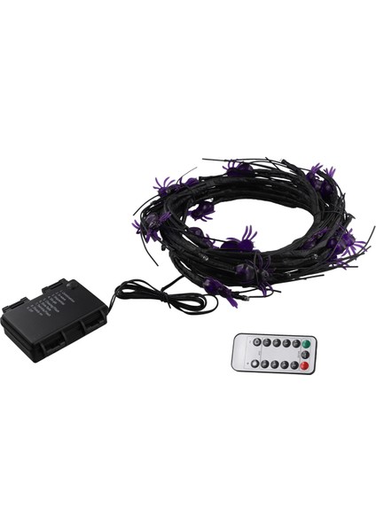 Cadılar Bayramı Partisi Örümcek Rattan Hafif Dize Korku Hayalet Festivali Ev Bahçe Partisi Açık Dekorasyon (Yurt Dışından) modelleri