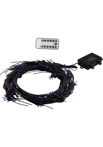 Cadılar Bayramı Partisi Örümcek Rattan Hafif Dize Korku Hayalet Festivali Ev Bahçe Partisi Açık Dekorasyon (Yurt Dışından) fırsatları