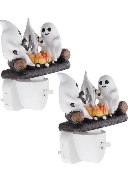 Hayalet Kamp Ateşi Gece Lambası Gece Işık Fişi Duvar Ürkütücü Ateş Gece Işık Cadılar Bayramı Hayalet Kamp Ateşi Uk Fiş (Yurt Dışından) fiyatları