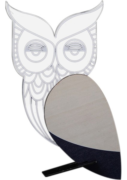 G Dekoratif Işık Ahşap Hayvan Süsleme Gece Lambası Ev Yatak Odası Oturma Odası Dekorasyon Hediyesi (Yurt Dışından)