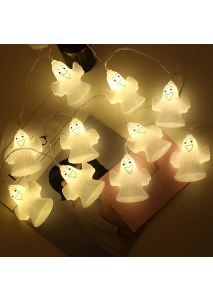 Cadılar Bayramı Dize Işık Gece Işığı Mini Hayalet Gece Işığı Küçük Dize Işık Cadılar Bayramı Dekoratif 3 METRE+20LED (Yurt Dışından) modelleri