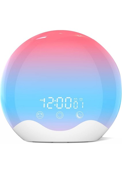 Gündoğumu Çalar Saat, Dokunmatik Kontrol ile Işık Uyandır, Yatak Odası Için Çift Taraflı Işık Çalar Saat, Çift Alarm ve Erteleme (Yurt Dışından)