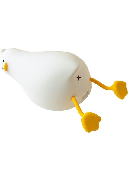 Yalan Düz Ördek Gece Işığı, LED Ördek Lambası, Sevimli Hafif Ördek, Silikon Dimmabable Kreş Gece Işığı (Yurt Dışından) modelleri