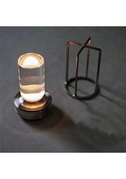 Şarj Edilebilir Kristal Lamba Başucu Tablosu Yatak Odası LED Dokunmatik Masa Restoranı Dekorasyon Atmosfer Gece Işık Altın (Yurt Dışından) fırsatları