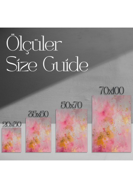 Soyut Akrilik Boya Tablosu modelleri