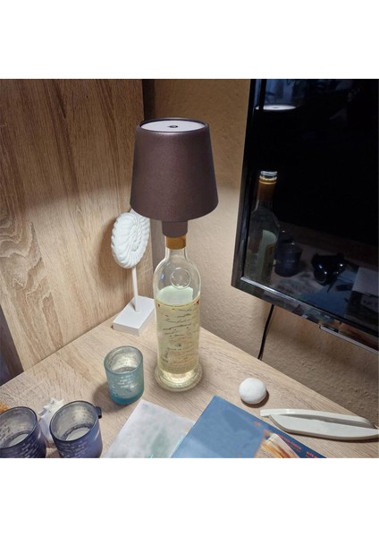 Kablosuz Şişe Lambası, 3 Renkli Basamaksız Karartma Pridola Şişe Lambaları, Dokunmatik LED Şarap Şişesi Lambası Işığı Çubuklar Için, Restoran (Yurt Dışından) fırsatları