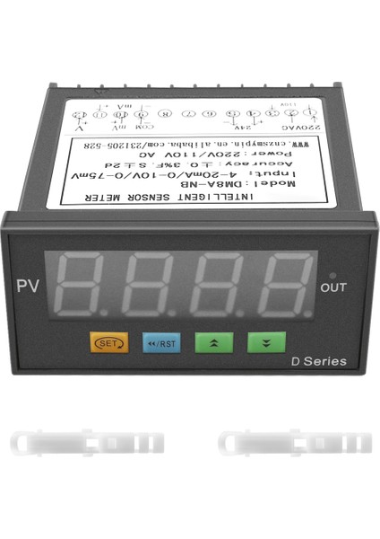 Mypin Dijital Sensör Metre Çok Fonksiyonlu Akıllı LED Ekran 0-75MV/4-20MA/0-10V Giriş (Yurt Dışından) fiyatları