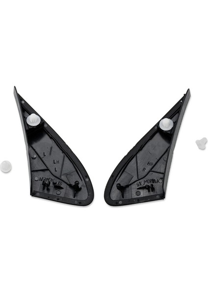 2pc Dış Dikiş Aynası Trim Yan Ayna Toyota Corolla Için Çamurluk Trim 2003-2008 60118-12010 60117-12010 (Yurt Dışından) indirimleri