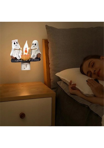 Hayalet Kamp Ateşi Gece Işığı Hayalet Kamp Ateşi Titreşim Hayalet Cadılar Bayram (Yurt Dışından) fırsatları