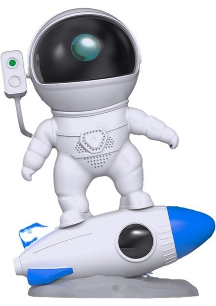 Astronot Galaxy Projektör, Galaxy Night Light Projector, Uzaktan ve Uygulama Kontrolü Olan Çocuklar Için Uzay Arkadaşı Projektörü (Yurt Dışından)