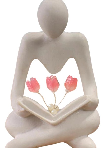 Özet Şekil Lale Gece Işık Heykel Reçine Heykeli Kitaplık Oturma Odası Masası Sehpa Başucu (Yurt Dışından) fiyatları