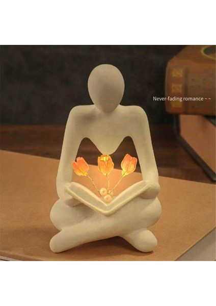 Özet Şekil Lale Gece Işık Heykel Reçine Heykeli Kitaplık Oturma Odası Masası Sehpa Başucu (Yurt Dışından) modelleri