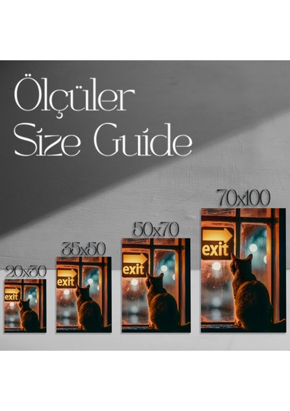 Karanlıkta Pencere Tablosu modelleri