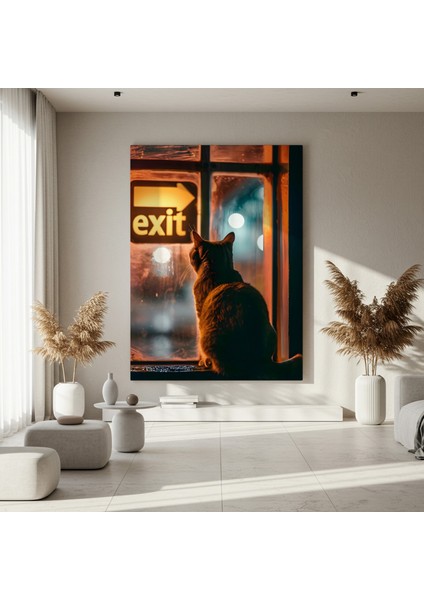 Karanlıkta Pencere Tablosu fırsatları