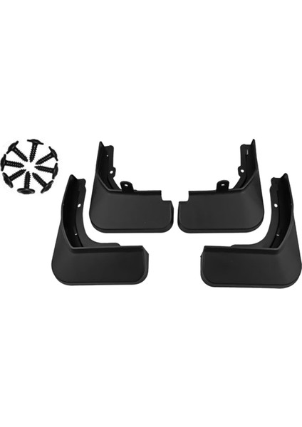 Araba Çamur Kanatları Çamurluk Çamur Koruyucusu Flep Flap Flaps Aksesuarlar Için Chery Omoda S5 2022-2023 (Yurt Dışından)