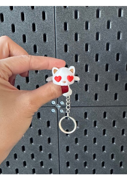 Kalpli Kedi Anahtarlık