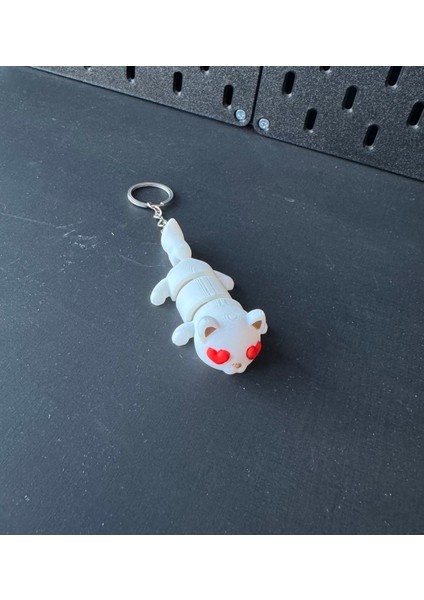 Kalpli Kedi Anahtarlık