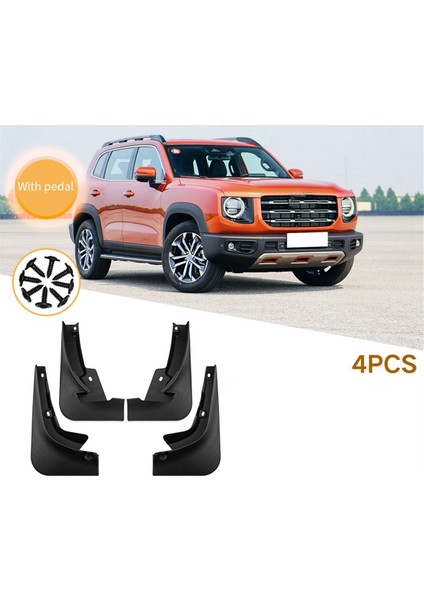 Araba Çamurluk Çamur Flep Fleps Sıçrama Korumaları Great Wall Için Çamurluk Koruyucu Kapak Dövmesi Haval Dargo 2021+ Pedallı (Yurt Dışından) fiyatları