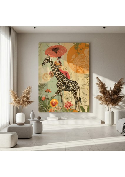 Eklektik Kolaj Sanatı Tablosu fırsatları