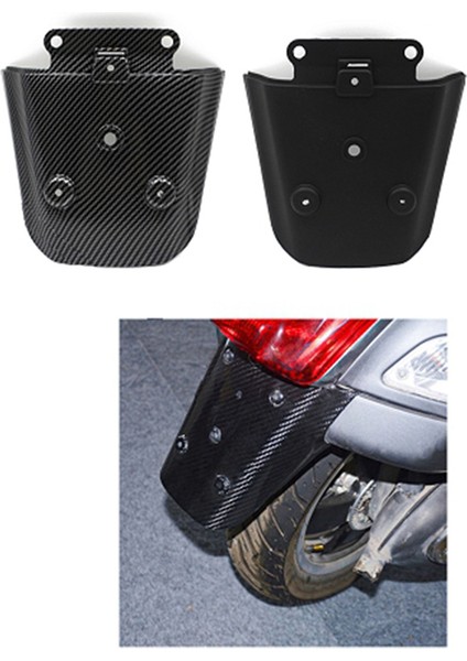 Vespa Gts Için Motosiklet Arka Çamurluk Uzantısı Gtv 300 6r Mudguard Sıçraması Guard Aksesuarları Siyah (Yurt Dışından) fiyatları