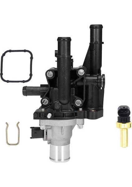 Motor Soğutucu Termostat Muhafazası 25192228 2519-2228 25189437 Chevrolet Sonic Trax Tracker Cruze 1.8l Aveo 1.6l, A (Yurt Dışından)