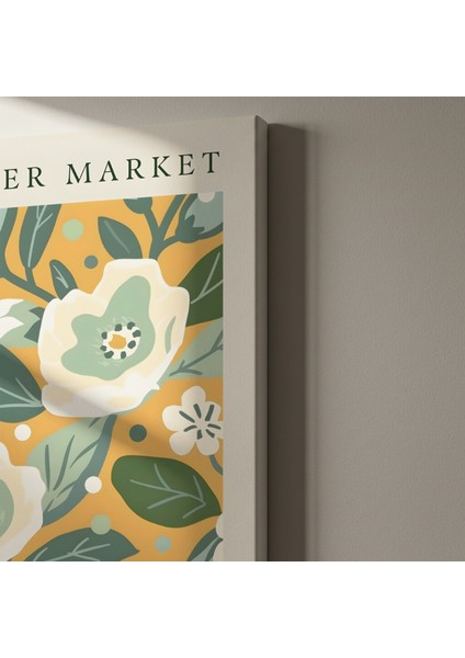 Berlin Botanik Bahçesi Ilhamıyla Modern Çiçek Desenli Tablo indirimleri