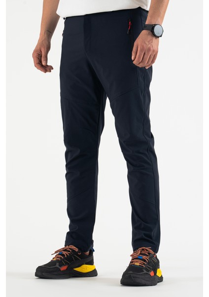 Erkek Lacivert Nefes Alan Likralı 4 Cepli Outdoor Pantolon modelleri