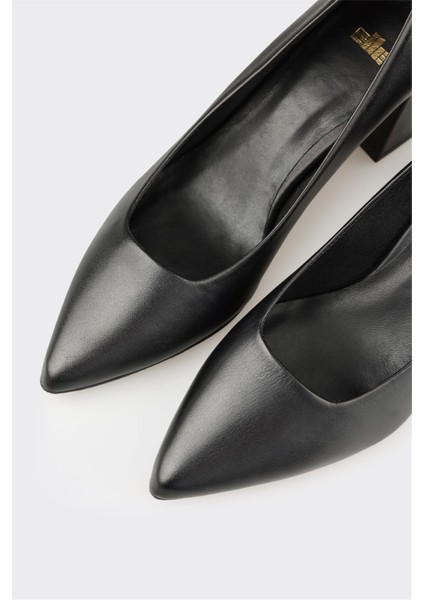 Siyah Deri Kadın Stiletto fırsatları