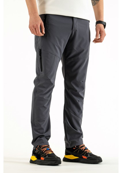 Erkek Gri Nefes Alan Likralı 4 Cepli Pantolon fiyatları