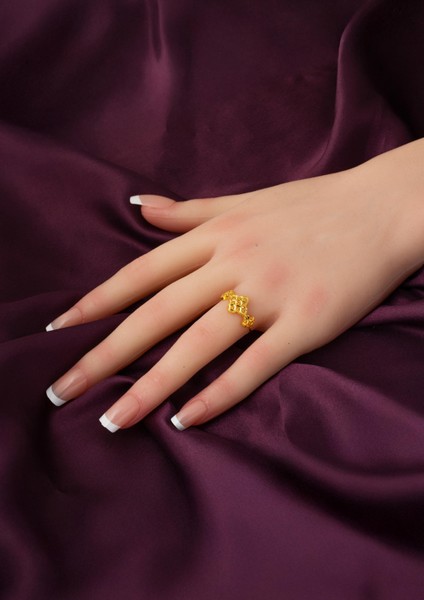 Papatya Sarmaşık 22 Ayar Altın Yüzük fiyatları