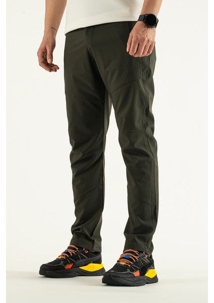Erkek Haki Nefes Alan Likralı 4 Cepli Outdoor Pantolon modelleri