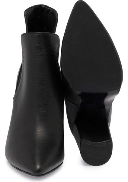 Siyah Hakiki Deri Kadın Bot - K25K1BT68285-A23 fırsatları