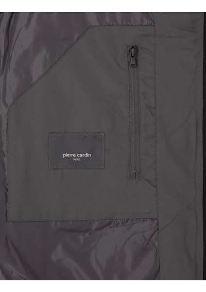 Erkek Gri Dolgulu Şişme Yelek 50313937-VR024