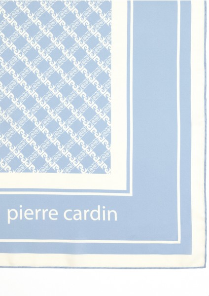 Kadın Mavi Ipek Eşarp 50309584-VR249 fırsatları