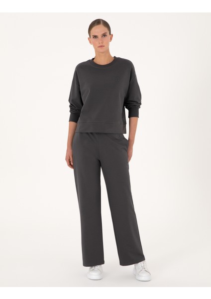 Kadın Antrasit Loose Fit Eşofman Altı 50314964-VR006 modelleri