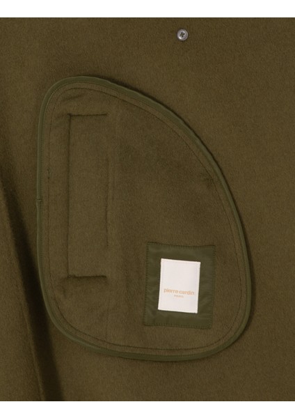 Kadın Haki Kaşe Kaban 50308929-VR027 indirimleri