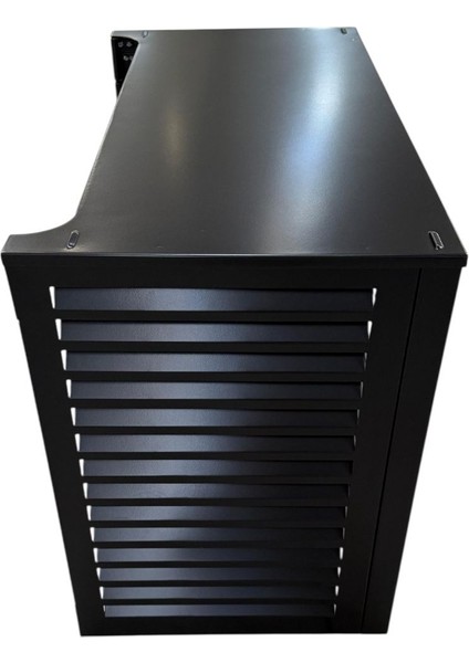 Klima Motoru Gizleme Kafesi 9000-12000 Btu 86X44X65 cm (H) Ral 9005 Siyah Panjur Xs Modeli fiyatları