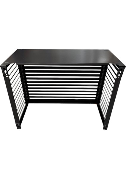 Klima Motoru Gizleme Kafesi 9000-12000 Btu 86X44X65 cm (H) Ral 9005 Siyah Panjur Xs Modeli indirimleri