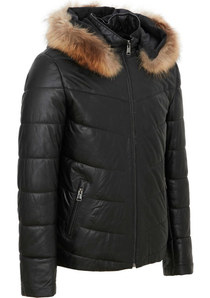 Siyah Hakiki Deri Erkek Hakiki Deri Mont - E23KDM310463-Q3H fiyatları