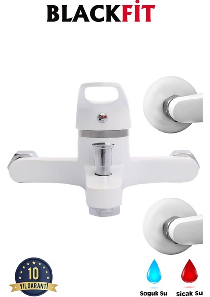 Beyaz Mix Banyo Bataryası Aç Kapa Duş Çeşmesi Musluğu fiyatları