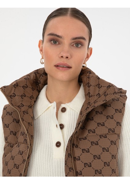 Kadın Bej Regular Fit Yelek 50313957-VR011 fiyatları