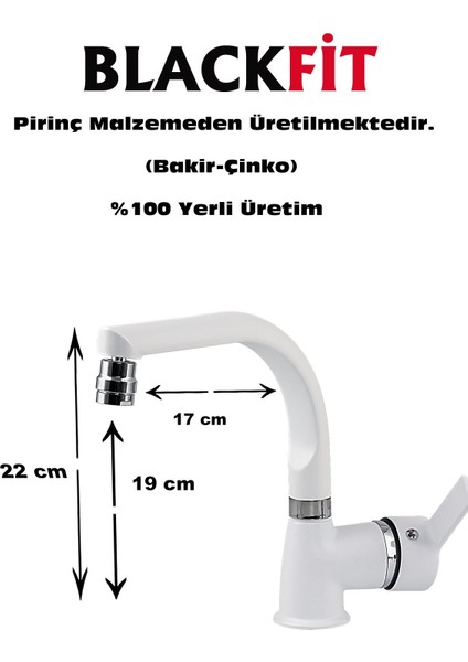 Beyaz Delta Lavabo Bataryası Oynar Başlıklı Banyo Bataryası Çift Su Girişli Lavabo Musluğu Çeşme fiyatları