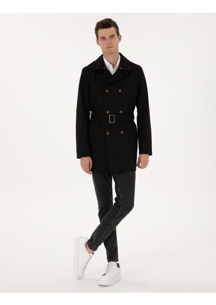 Erkek Siyah Kaban 50313866-VR046 fırsatları